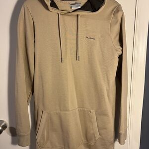 Columbia Beige Hoodie dress size Medium